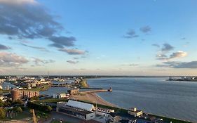 Über den Dächern von Bremerhaven
